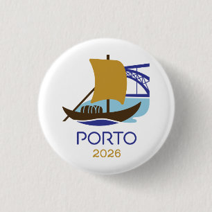 Porto Portugal 2026 International Convention Pin