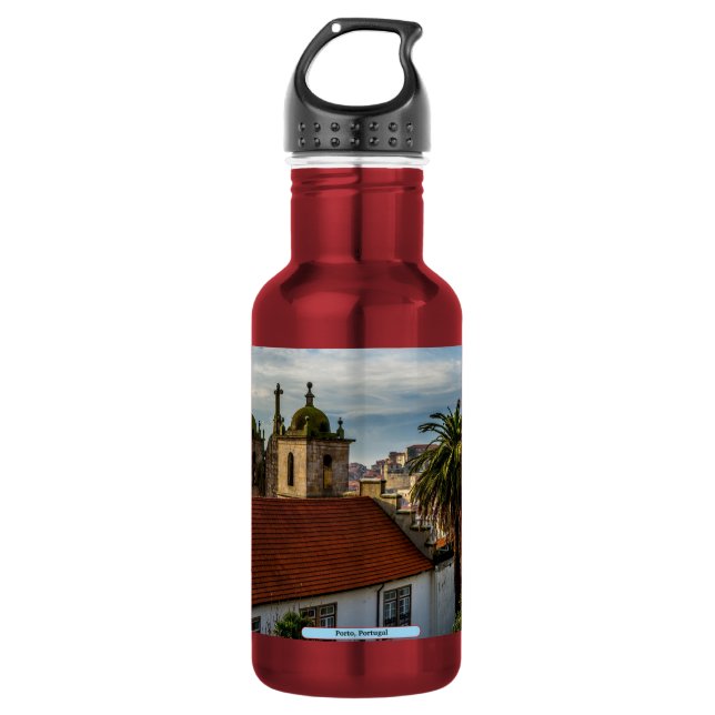 Porto, Portugal 532 Ml Water Bottle (Front)