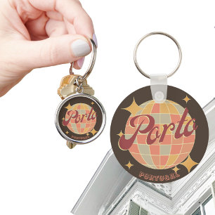 Porto Portugal Retro accessory souvenir Keychain