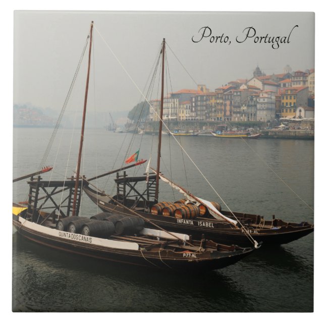 Porto Portugal Tile (Front)