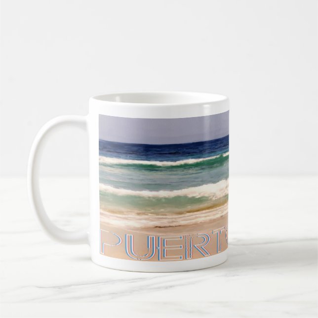 Porto Rico Beach Mug (Gauche)
