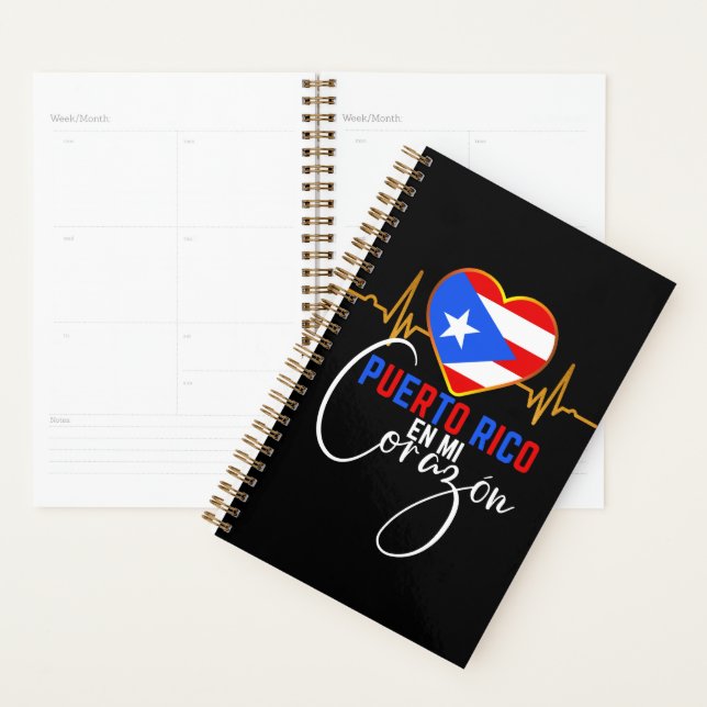 Porto Rico en mi Corazon Puerto Rican Pride  (Devant avec enveloppe)