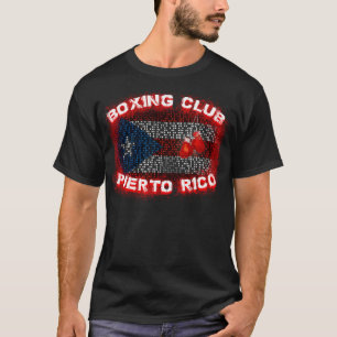Porto Rico enfermant dans une boîte le T-shirt de