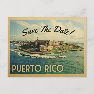 Porto Rico Enregistrer La Date Cartes Postales Vin