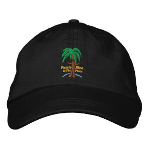 Porto Rico Est Le Casquette Brodé