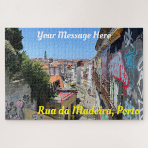 Porto   Rua da Madeira   Puzzle de rue pentue