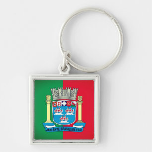 Porto Seguro, Bahia - BRAZIL Keychain