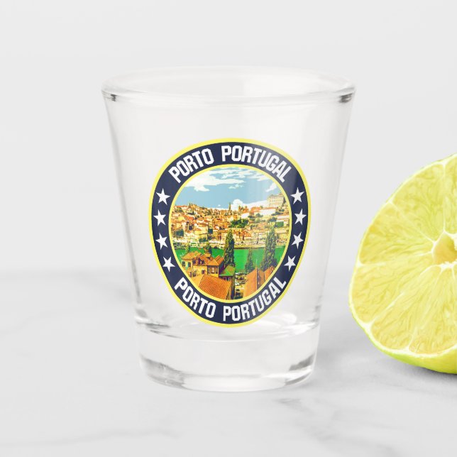 Porto                                              shot glass (Front)