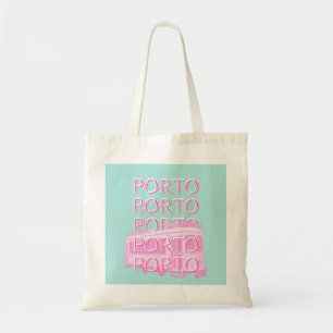 Porto Travel Art, Portugal Travel Art Tote Bag