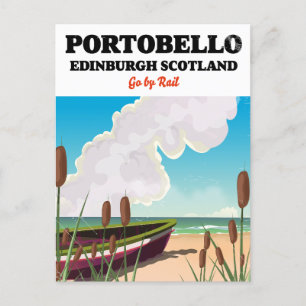 Portobello Beach Edinburgh Postcard
