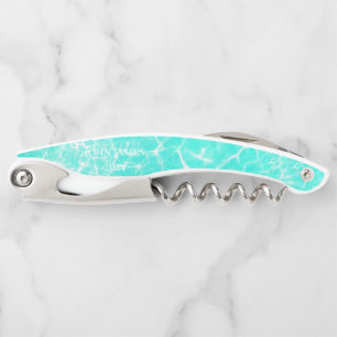 Portofino Aqua Green Beach Party Corkscrew