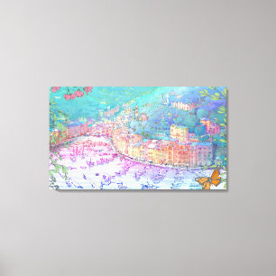 Portofino canvas print