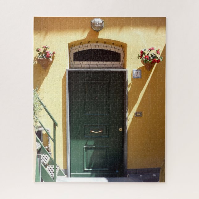 portofino doorway jigsaw puzzle (Vertical)