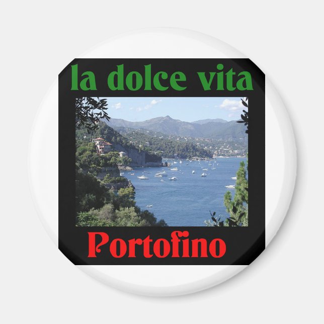 Portofino Italy Magnet (Front)