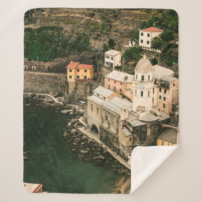 PORTOFINO ITALY SHERPA BLANKET (Front)