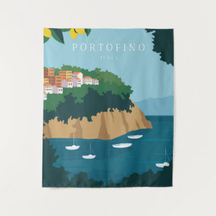 Portofino Italy Tapestry