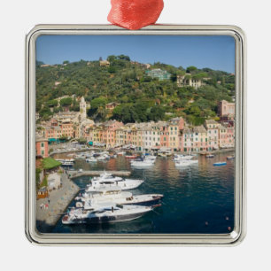Portofino panorama metal ornament
