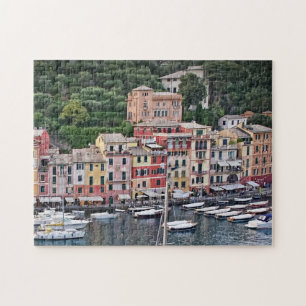 Portofino romantique - puzzle italien classique de