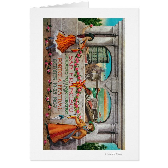 Portola Festival Advertisment (women) (Front)