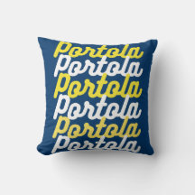 'Portola' pillow by My Good Mind