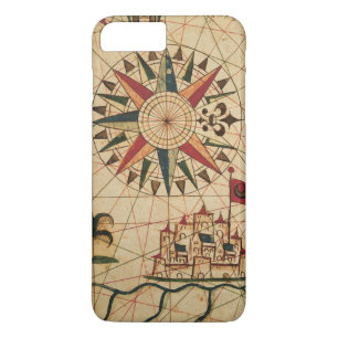 Portolan Chart   Map of Cairo, Egypt Case-Mate iPhone Case