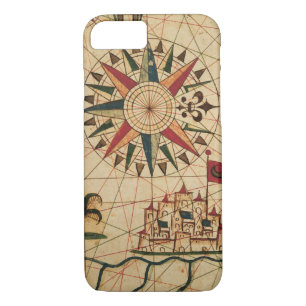 Portolan Chart   Map of Cairo, Egypt Case-Mate iPhone Case