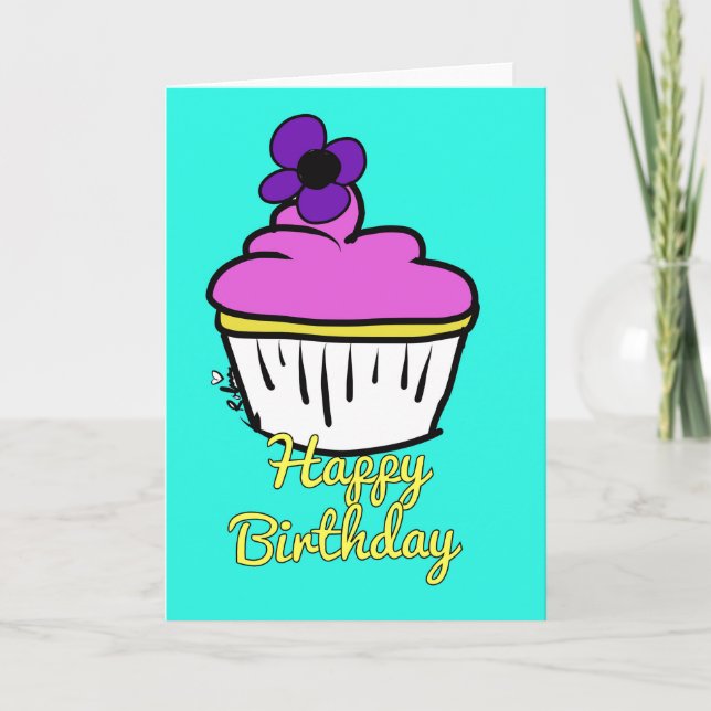 Portra Doodle Greeting Card (Front)