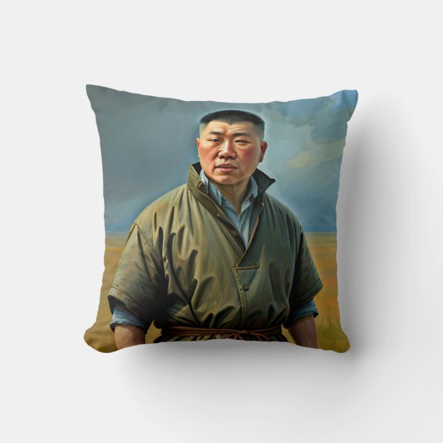 PORTRAIT 30 THROW PILLOW (Front)
