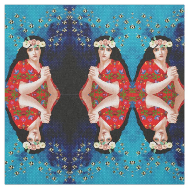 Portrait Art Fabric (Swatch)