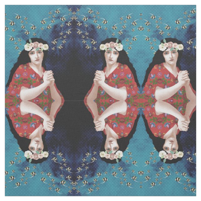 Portrait Art Fabric (Swatch)