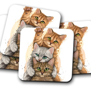 Portrait Baby Kittens   Dessous de verre adorables