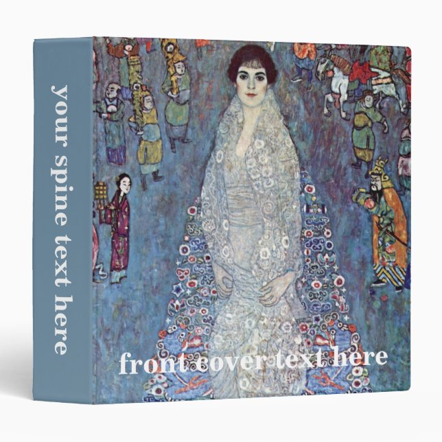 Portrait Baroness Elisabeth Bacchofen Echt, Klimt Binder (Front/Spine)