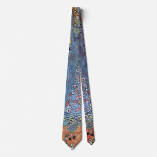 Portrait Baroness Elisabeth Bacchofen Echt, Klimt Tie