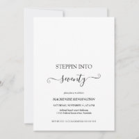 Portrait Birthday Invitation Template Direct Only