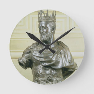 Portrait Bust of Cosimo I de Medici (1519-74) c.15 Round Clock
