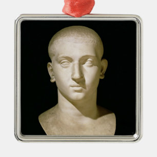 Portrait bust of Emperor Severus Alexander Metal Ornament