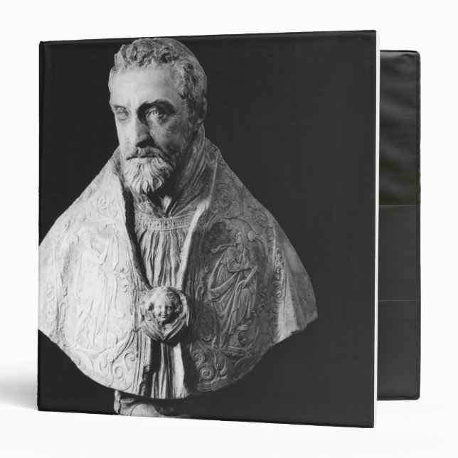 Portrait bust of Francois d'Escoubleau Binder (Front/Inside)
