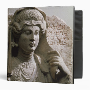 Portrait bust tomb relief, Roman, c.2nd/3rd centur Binder