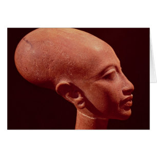 Portrait buste d'une fille du roi Akhenaten