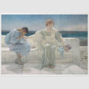 Portrait by the Sea Decoupage Paper