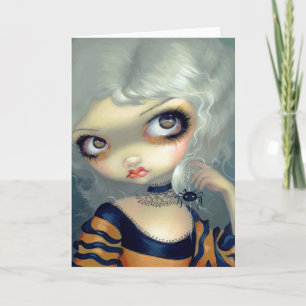 "Portrait carte de voeux avec d'un Spiderling"