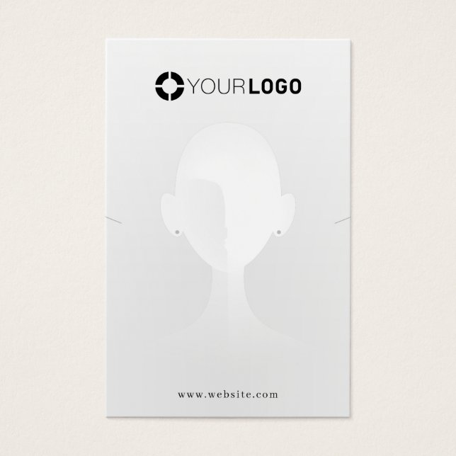 Portrait cool unique logo personnalisé écran d'ore (Devant)