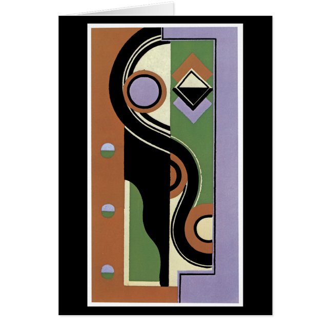 Portrait Cubistic (Devant)