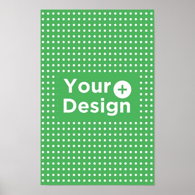 Portrait Custom Matte Poster - PawEditor (Front)