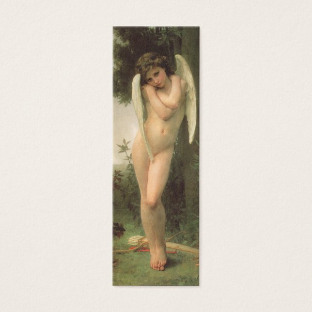 Portrait d'ange de Cupid (Cupidon) par Bouguereau (Devant)