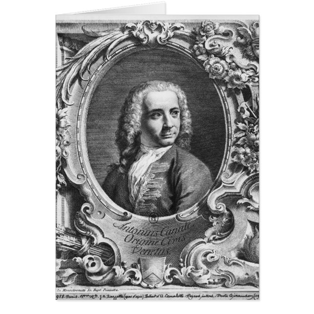 Portrait d'Antonio Canaletto (Devant)