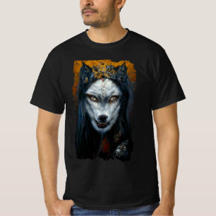 Portrait d'Art numérique d'un T-shirt Werewolf