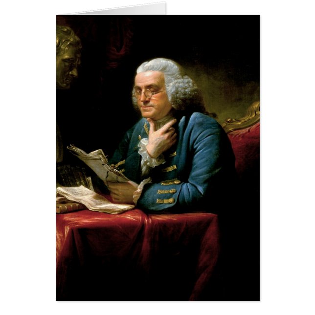 Portrait de Benjamin Franklin (Devant)