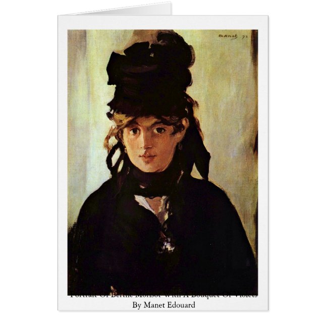 Portrait de Berthe Morisot (Devant)