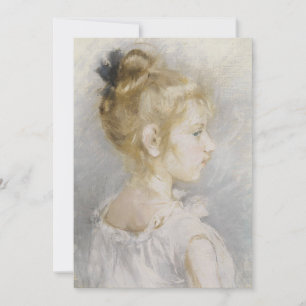 Portrait de Blanche Pontillon Berthe Morisot